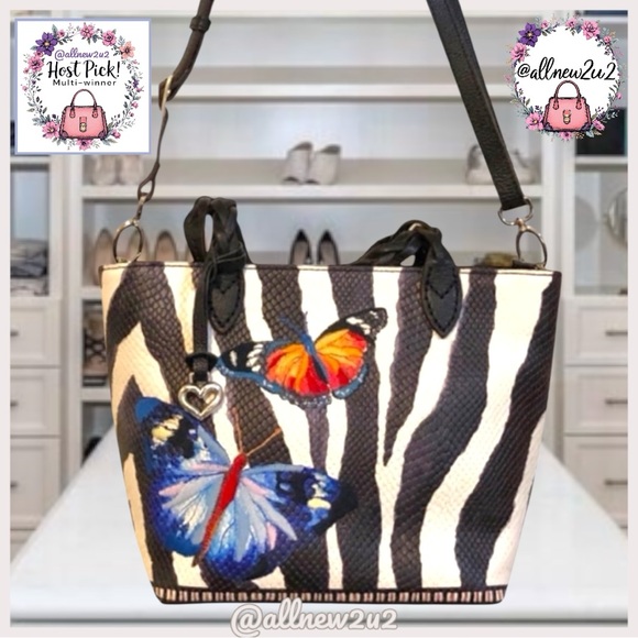 Brighton Rare Pristine “African Safari”Ltd. Ed Collectors Bag Multiwinner HP - Picture 1 of 14